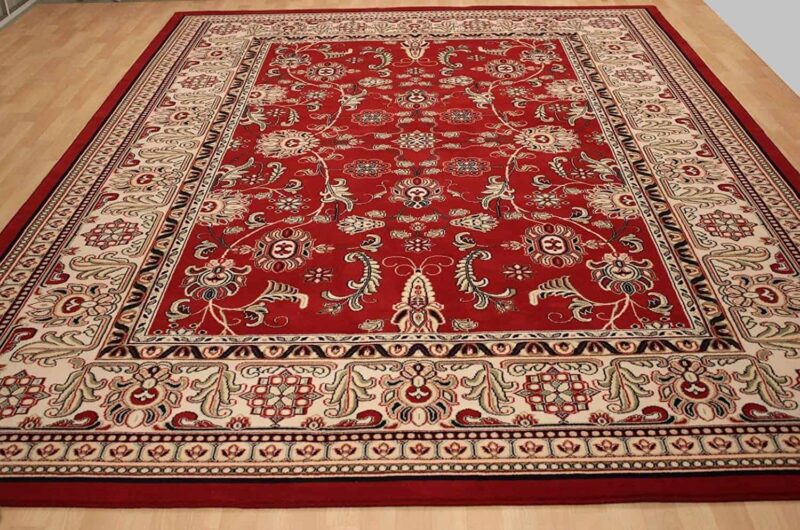 Classic Design Red Wool Carpet 250x350 cm 3