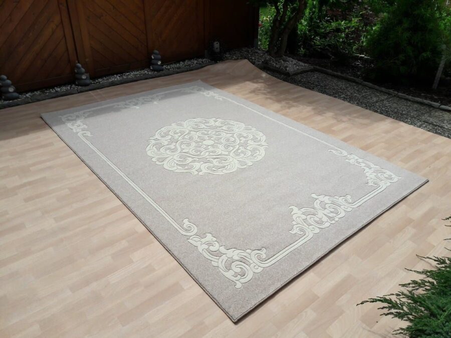 Modern Hand Carving Wool Carpet 200x300 cm 2