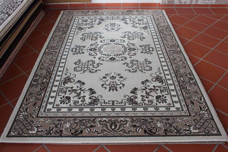 Gray Wool Carpet 170x250 cm 4