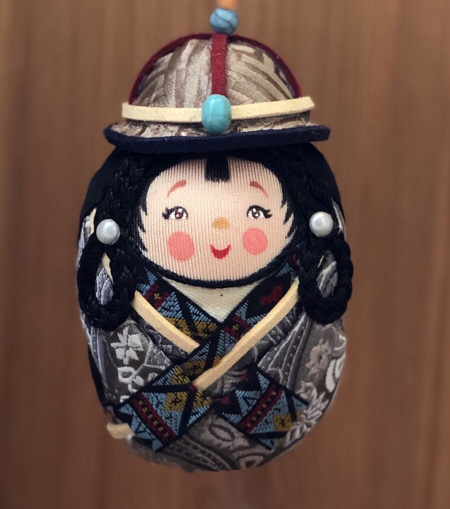 Mongolian Egg Shaped Doll 1