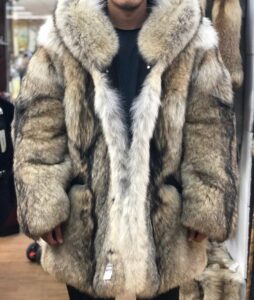 Wolf Fur Coat