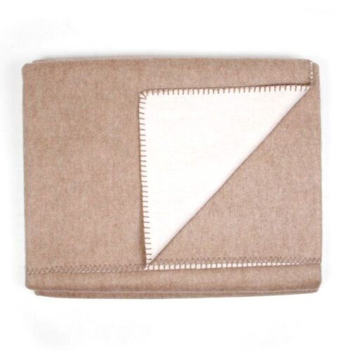 Beige Cashmere Blanket from TOp
