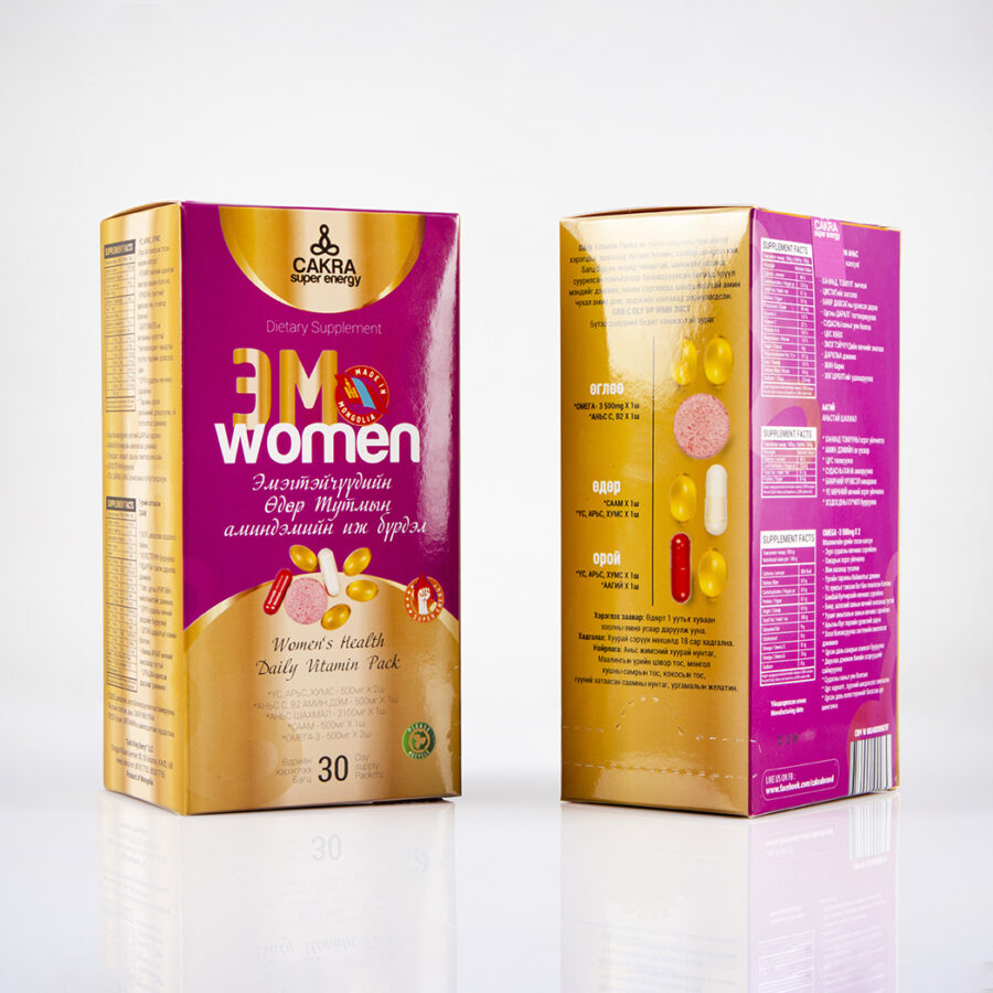 womens health daily vitamin pack 1