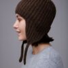 Sheep Wool Hat with Earflaps