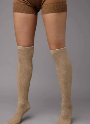 Light Brown Knee High Socks