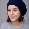 Blue | Blue Cashmere Beret Hat