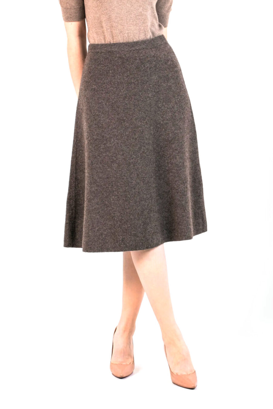Yak Wool Long Skirt 3
