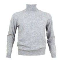 Men gray cashmere sweater