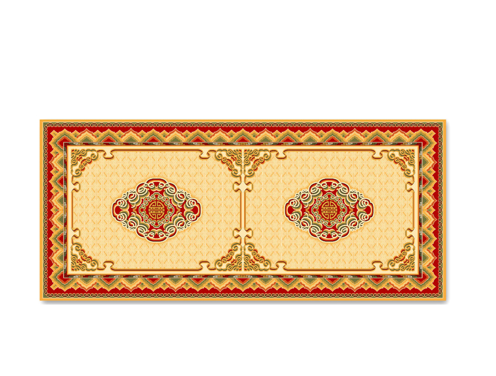 Mongolian-Design-Wool-Carpet-250×500-cm