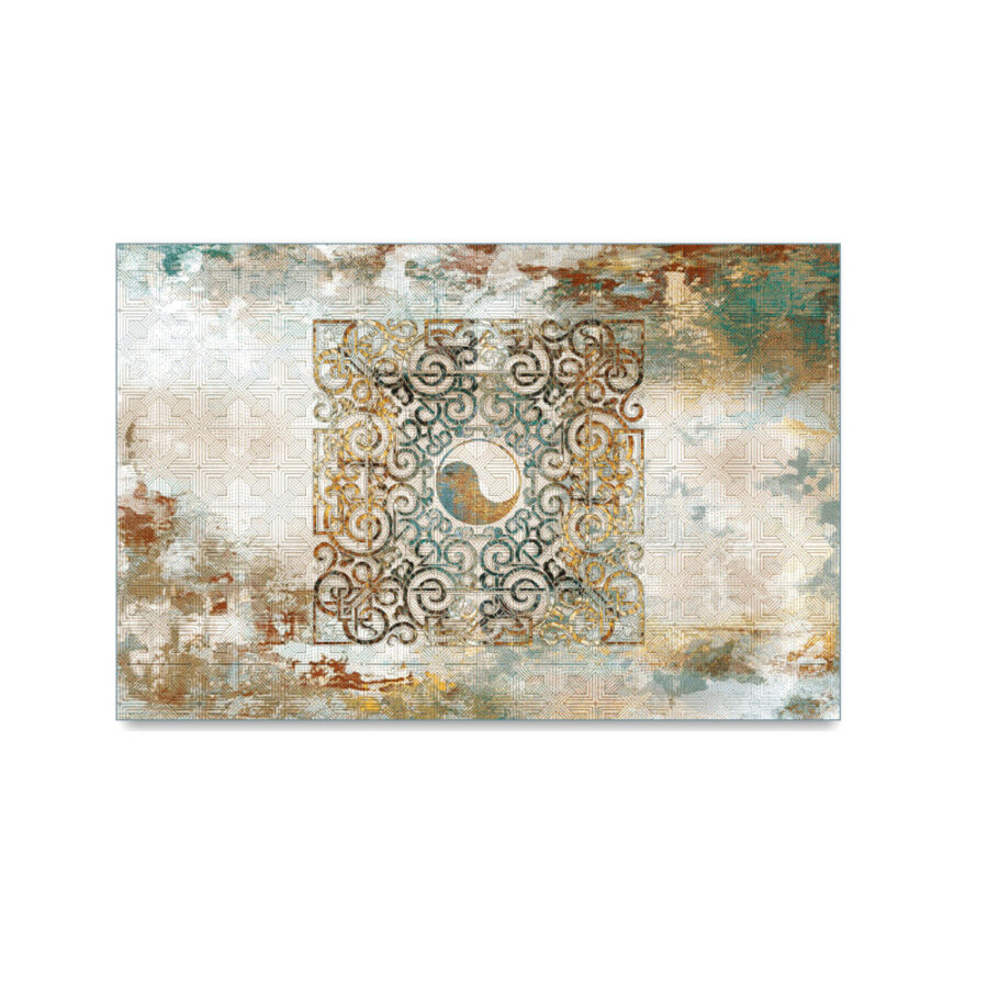Oriental Pattern Wool Carpet 1 1