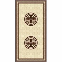 Traditional Pattern Wool Carpet (100×200 cm)