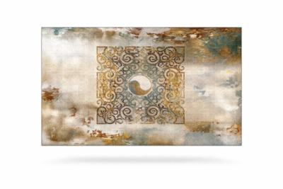 Oriental Pattern Wool Carpet