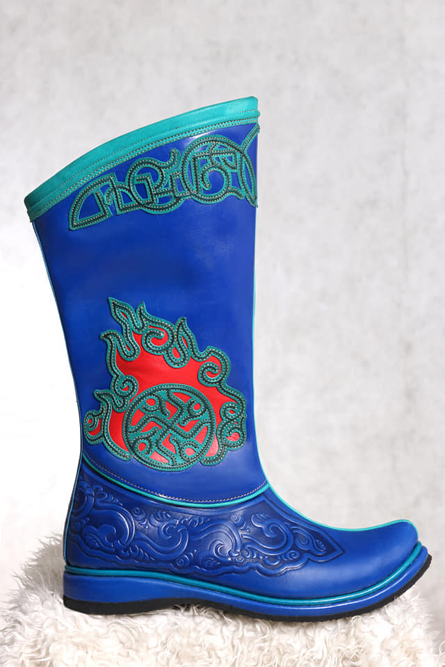 13 th Century Blue Boots