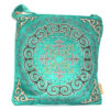 Green | Green Kazakh embroided crossbody bag