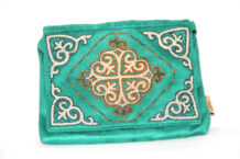 Green Kazakh Embroided Handbag