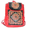 Red | Red Kazakh embroided Backpack 2