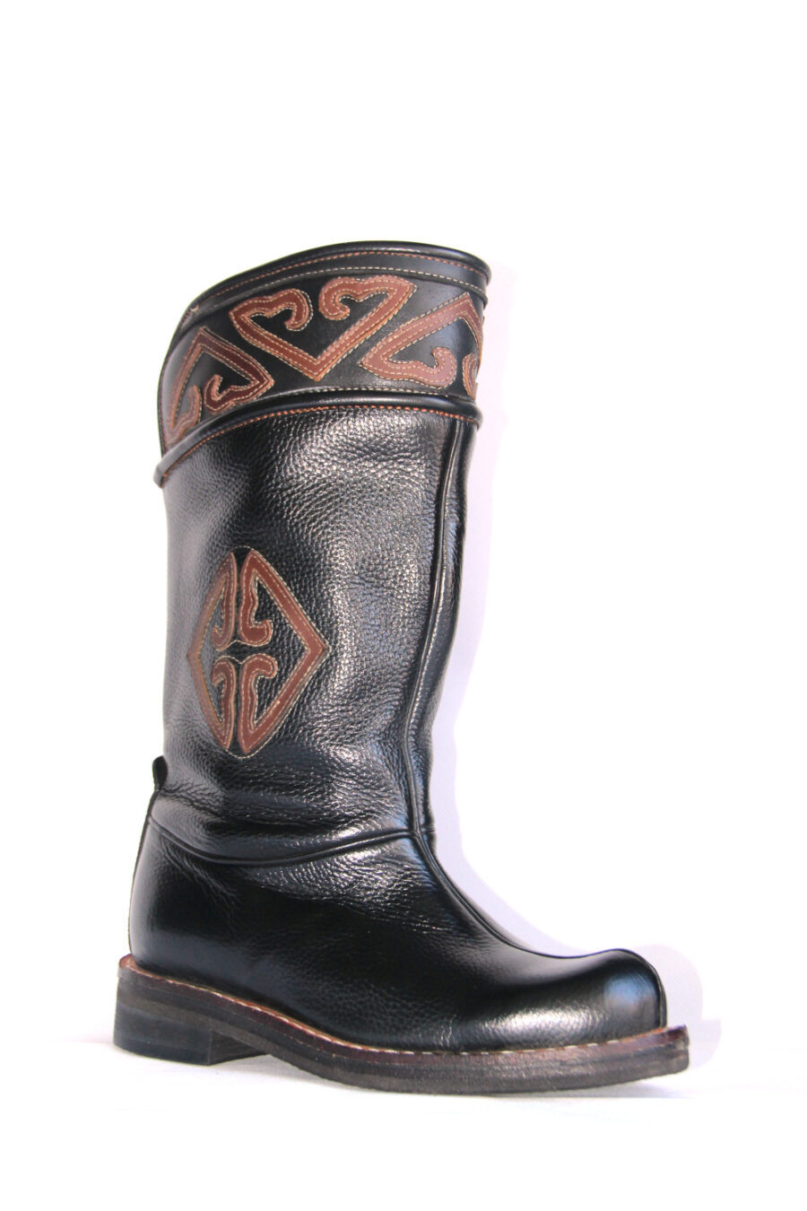Black Leather Boots M4 2