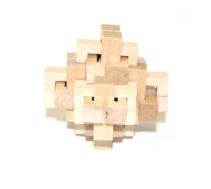 24 Wood Puzzle Game