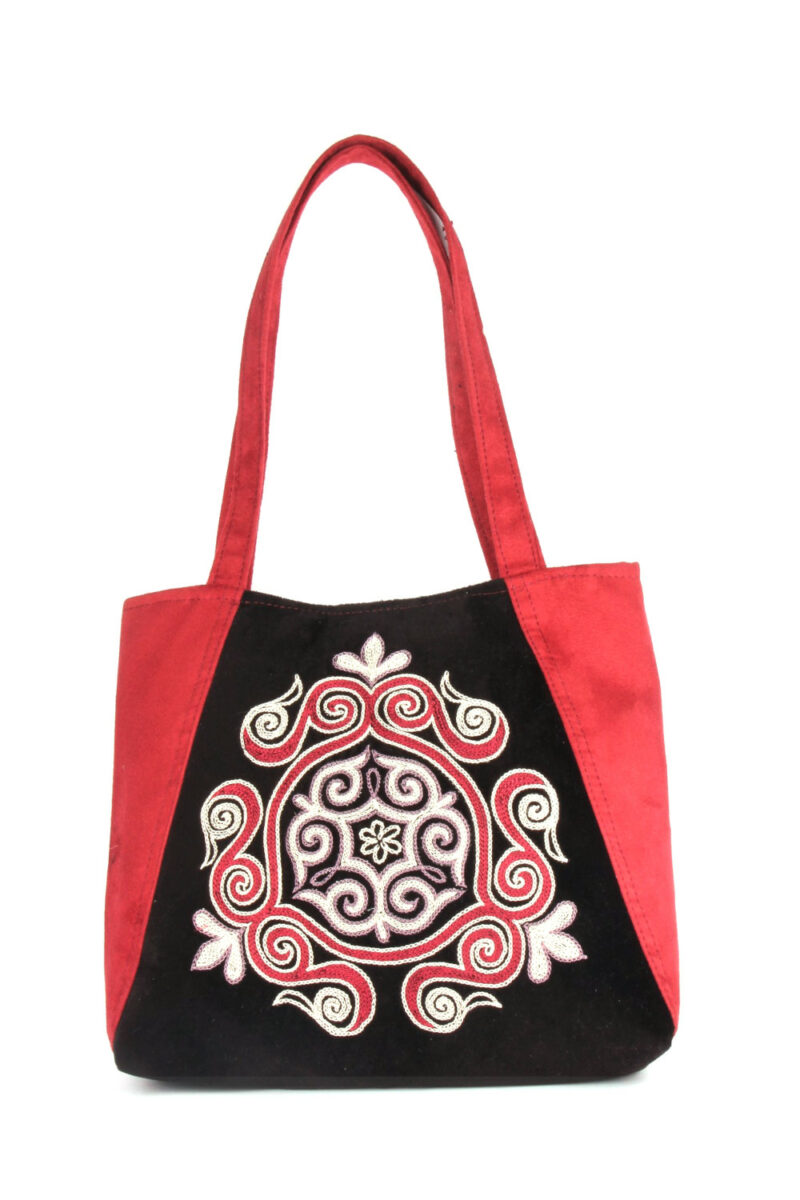 Kazakh Embroidered Tote Bag