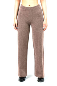 Brown Women's Cashmere Pants
