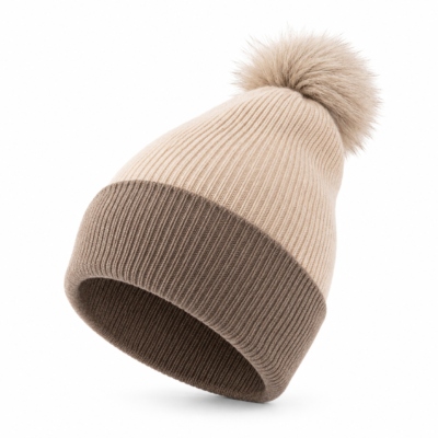 Brown Cashmere Hat