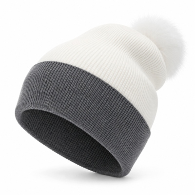 White Cashmere Hat