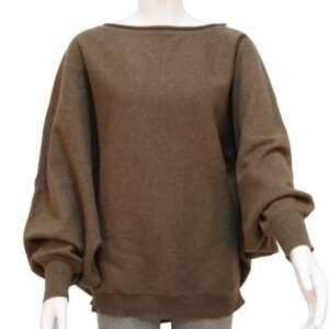 Dark Brown Women's Yak Wool Sweater