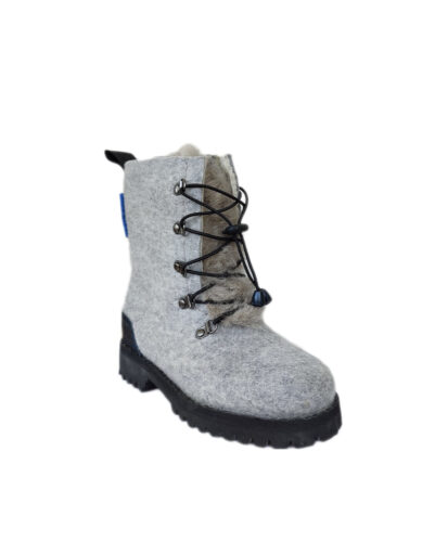 Gray Felt Boots 2
