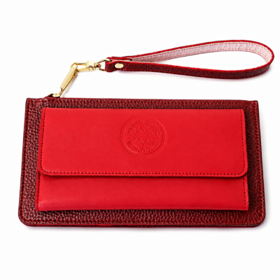 Red Leather Wallet