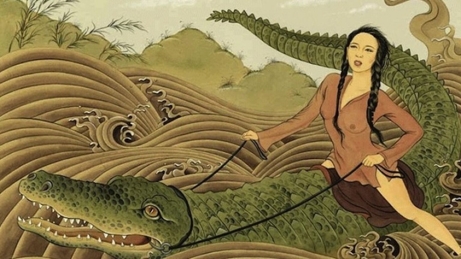 10 Dark Mongolian Folk Tales: Tricksters, Spirits and Justice 8 water crocodile